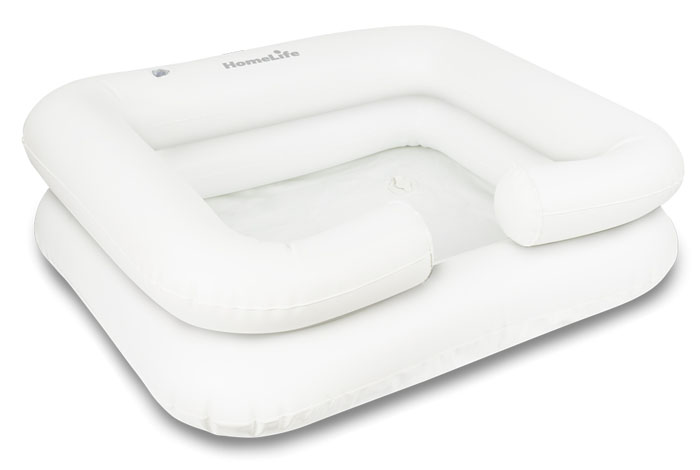 Myjka do włosów dmuchana mobilna umywalka miska rynna