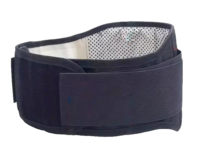 Pas masujący samonagrzewający Tourmaline z magnesami rozmiar L