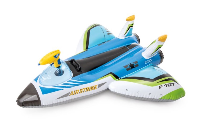 Samolot dmuchany z działkiem wodnym do basenu #57536