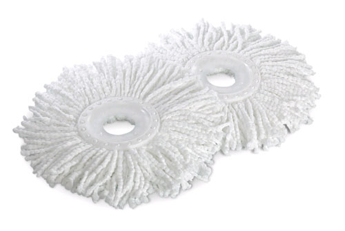Ścierki do mopa obrotowego 360 stopni Profi zapasowe 2 sztuki mikrofibra