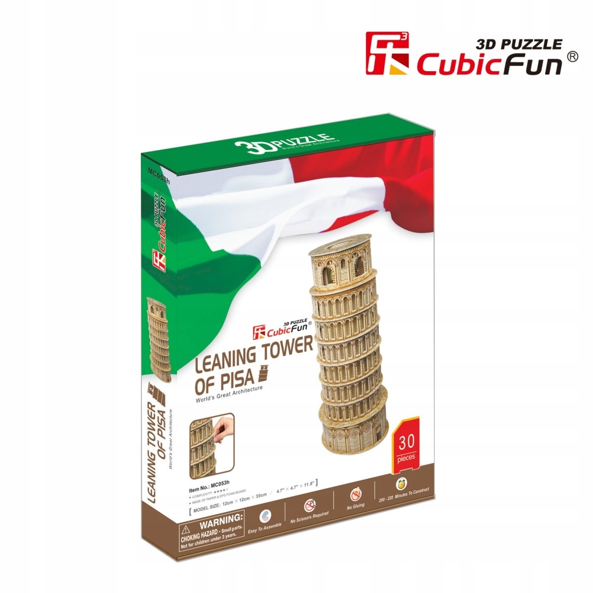 CUBIC FUN Puzzle 3D Krzywa Wieża w Pizie Cubicfun DA-21053
