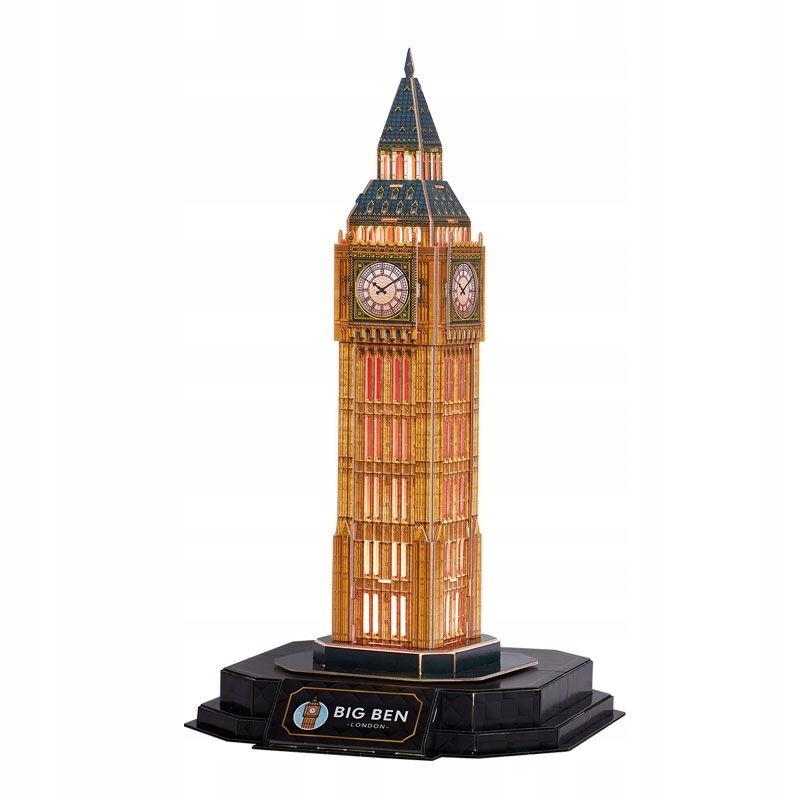 CUBIC FUN PUZZLE 3D BIG BEN WERSJA NOCNA L537H