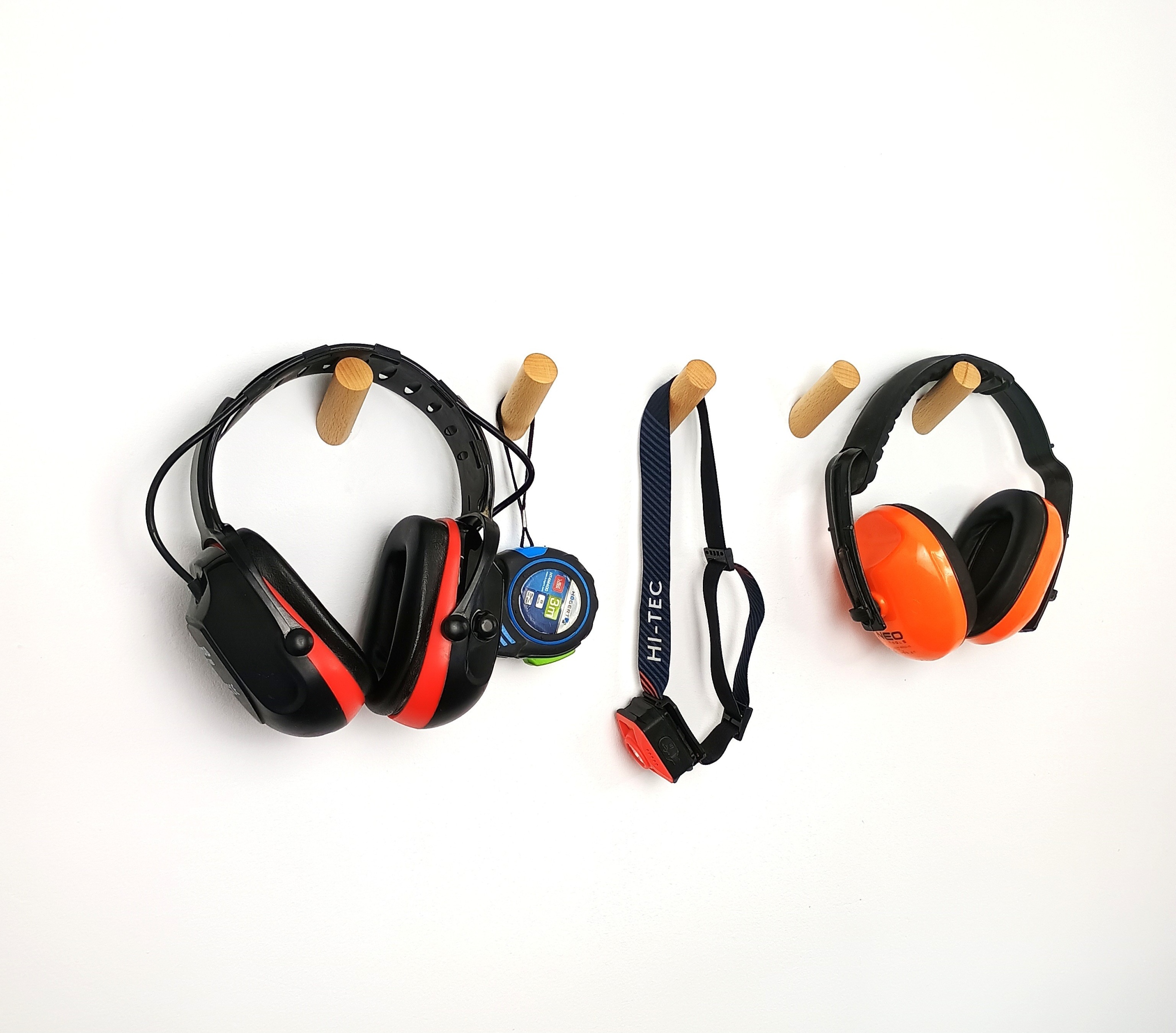 Wieszak Drewniany Kołek Ścienny Na Ubrania Owalny Uchwyt Do Wieszania Buk