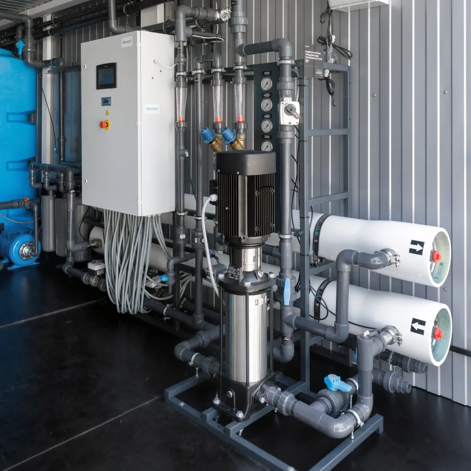 20 pieds. MO4 RO conteneurisé avec préfiltration