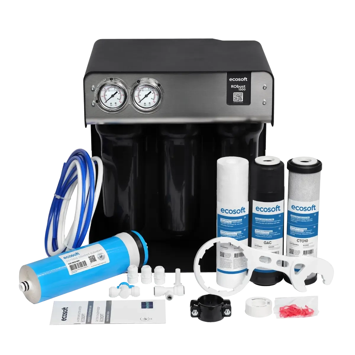 Système d’osmose inverse à flux direct Ecosoft RObust 1500