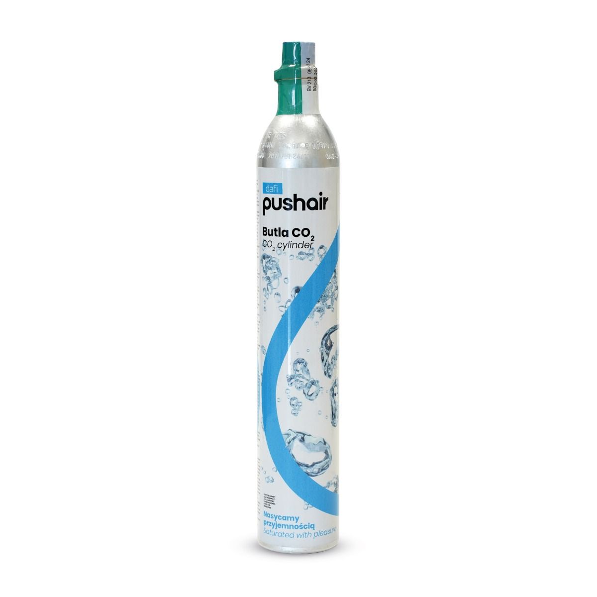 PUSHAIR CO2 cartridge for Dafi saturator, cylinder with gas for siphon