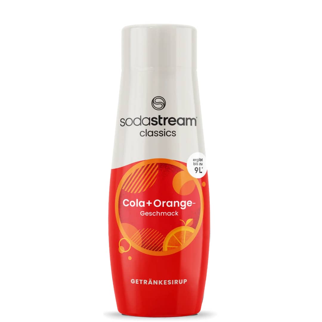 2 x SodaStream Fraise + Cola Orange sirops