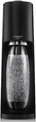 SodaStream Set Saturator Terra Black + 2 Fuse Bottles 1L + Cola Syrup