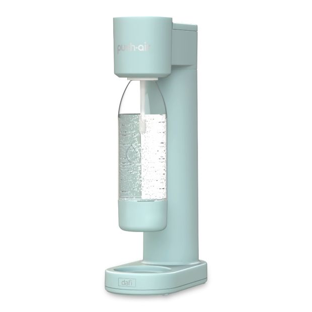 Saturateur d'eau PUSHAIR Dafi Menthe + Cartouche CO2 + Bouteille 0,7 L