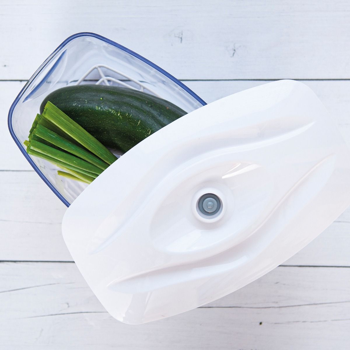 Conteneur alimentaire sous vide SeeYoo 2,7L blanc