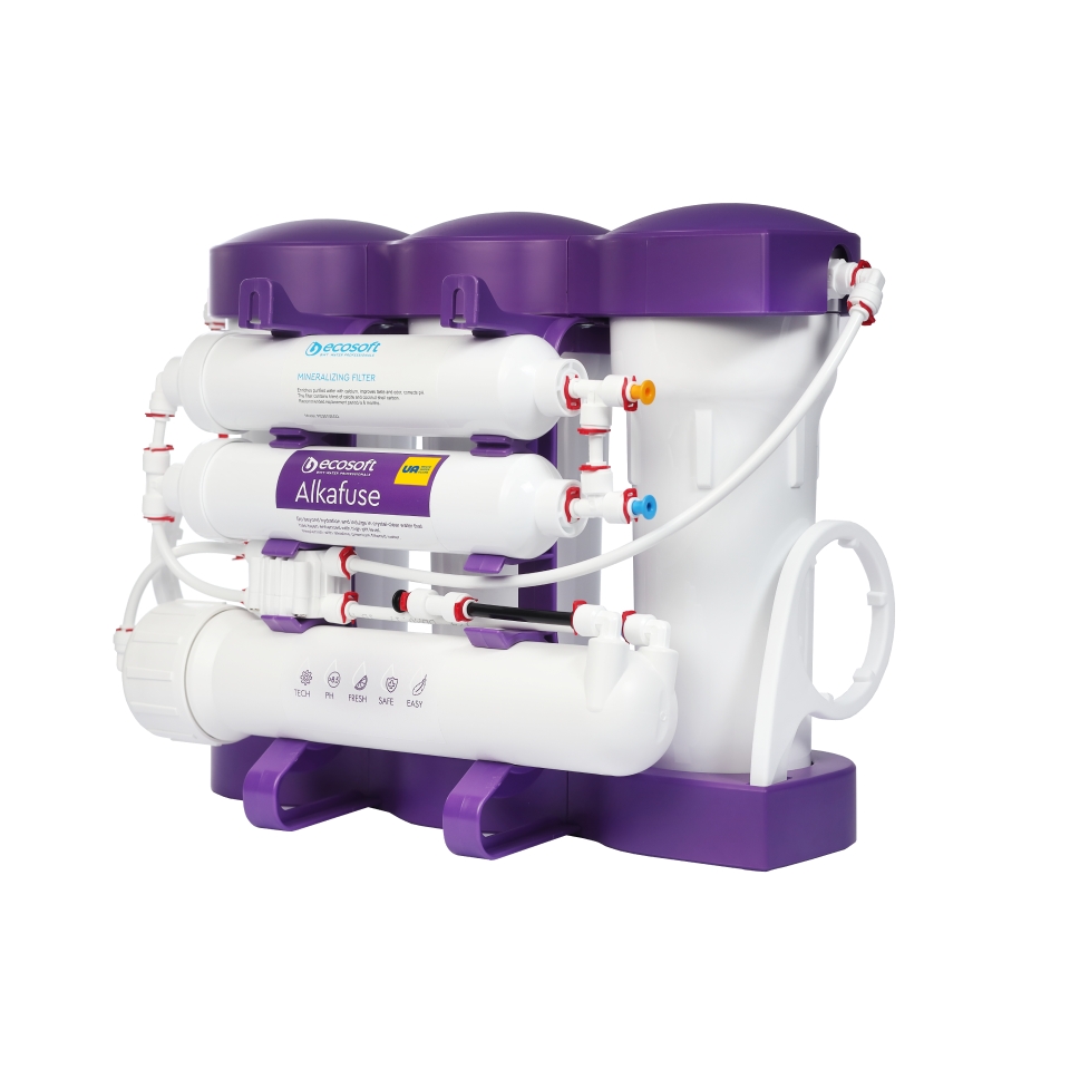 Ecosoft PURE Alkafuse osmose inverse (pour augmenter le pH de l’eau)
