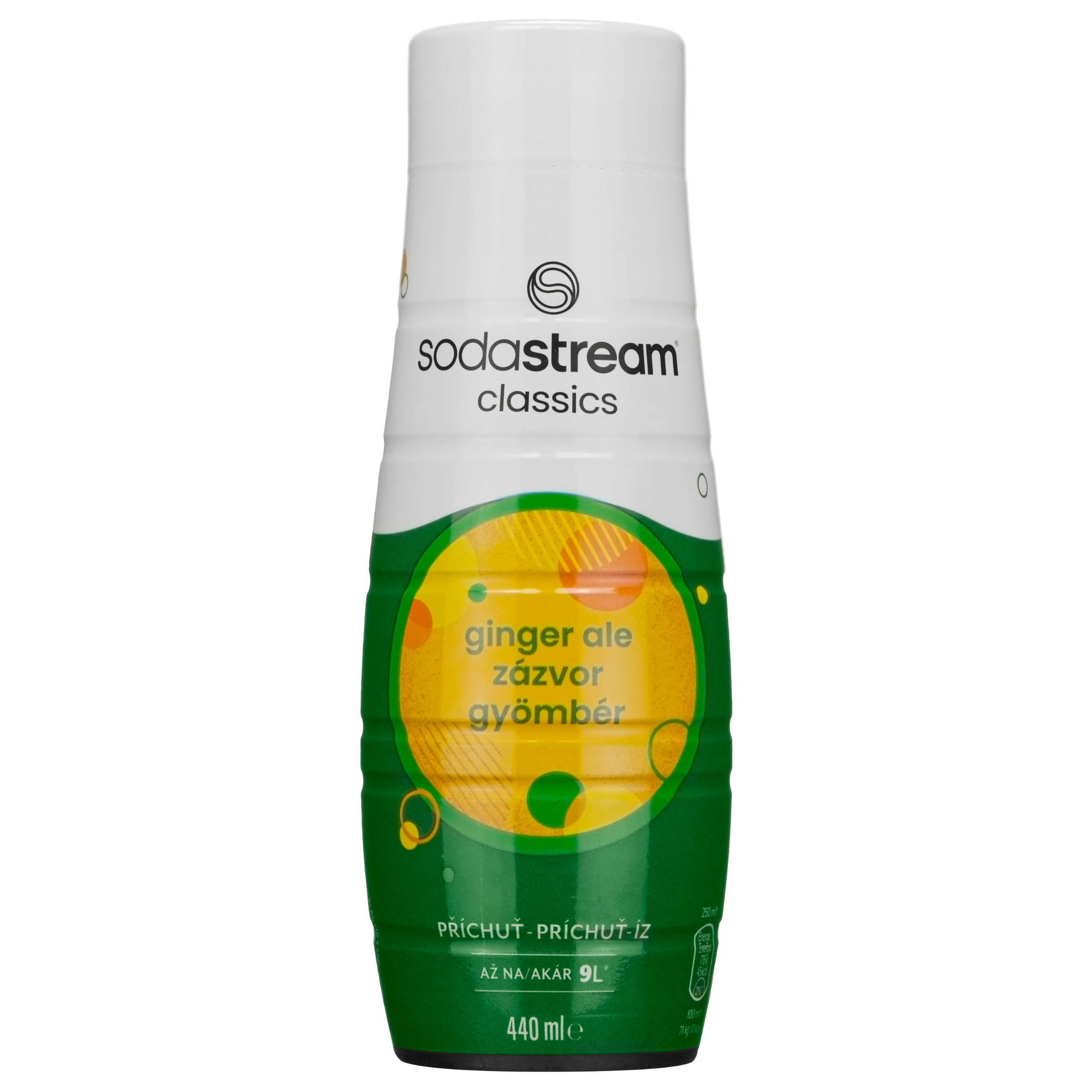 2 x SodaStream Raspberry + Ginger Ale syrups