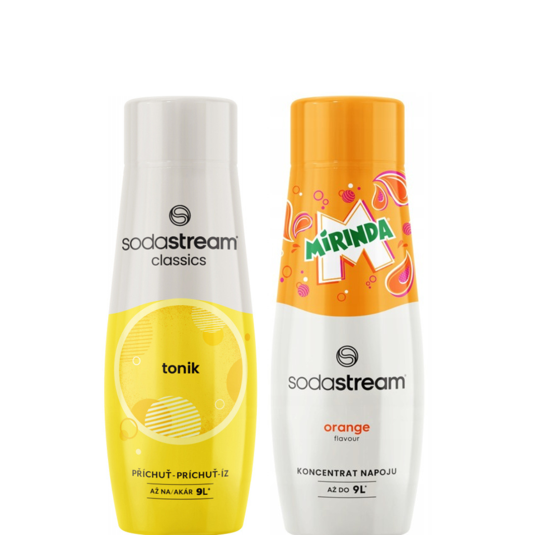 2 x SodaStream MIRINDA+ TONIK Sirops
