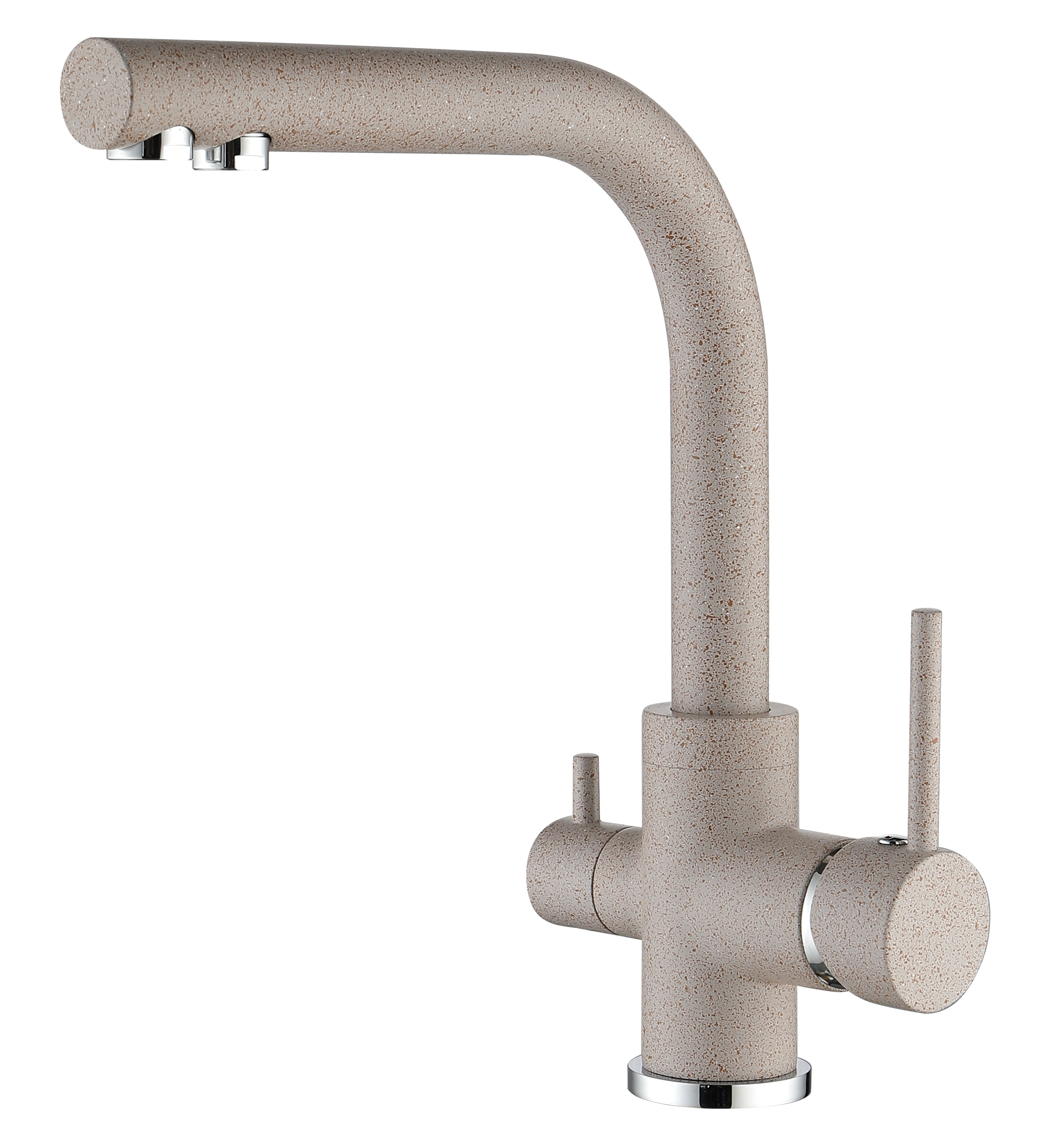 Robinet de cuisine AKVADUO 2663L-(Sable beige)