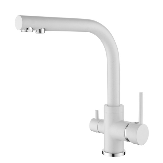 Robinet de cuisine AKVADUO 2663L710 (Alba, blanc)