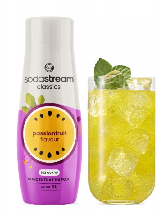 2 x SodaStream Fraise + Fruit de la Passion sirops