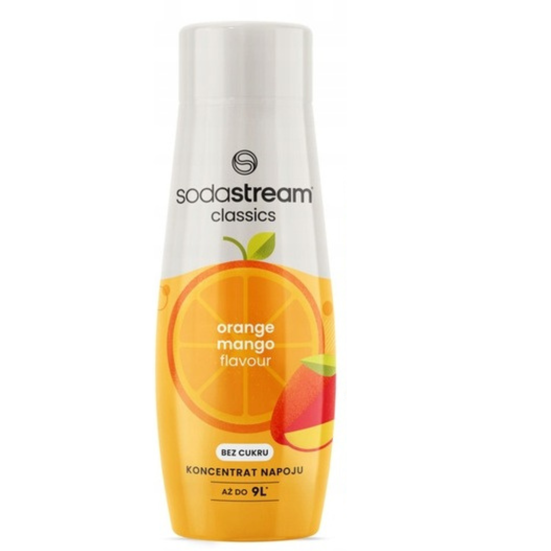 3x sirupy SodaStream Pomeranč Mango