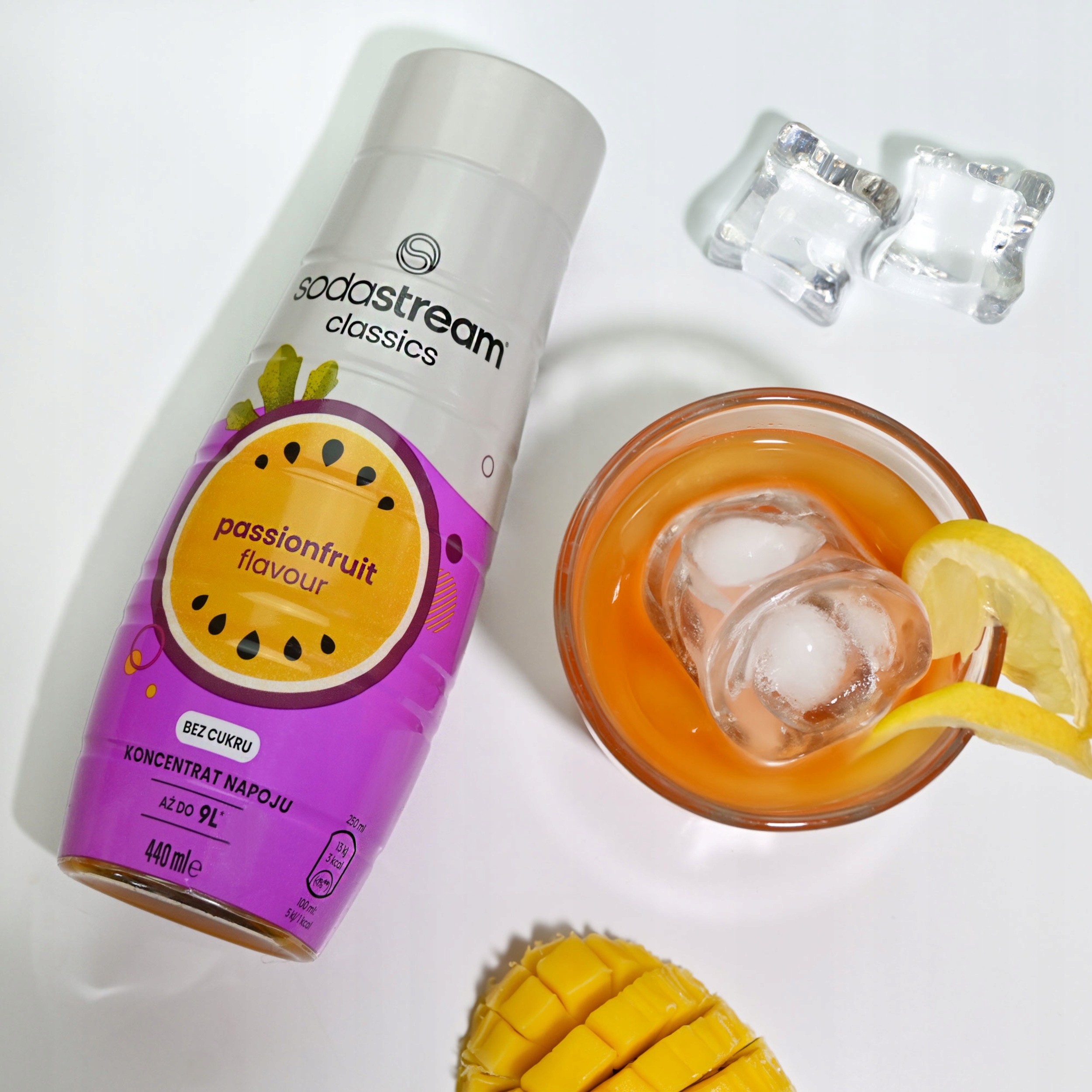 Sirop SodaStream Fruit de la Passion ZERO 440 ml