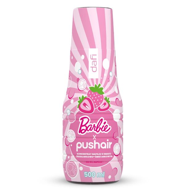 PUSHAIR BARBIE + Sirops SodaStream MIRINDA et PEPSI MAX