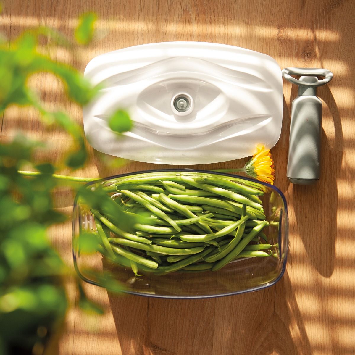 Conteneur alimentaire sous vide SeeYoo 2,7L blanc