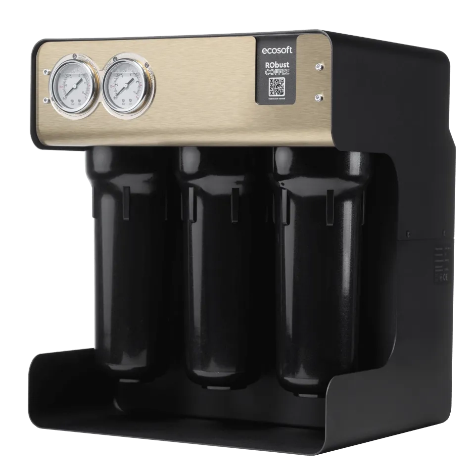 Système d'osmose inverse à flux direct Ecosoft RObust COFFEE
