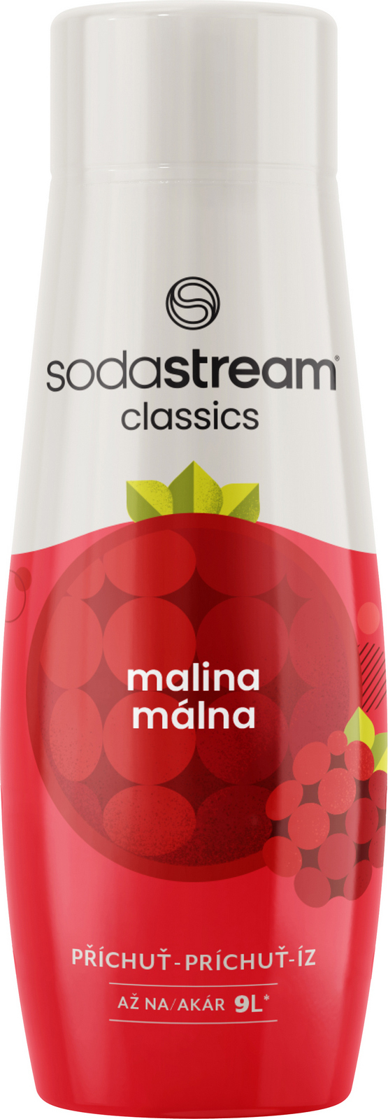 2 x SodaStream Framboise + Fraise sirops