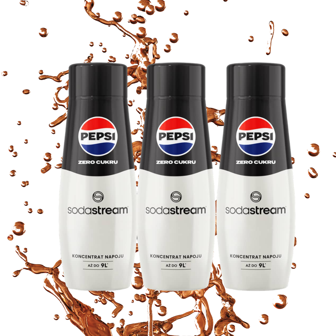 3 x sirops Pepsi MAX