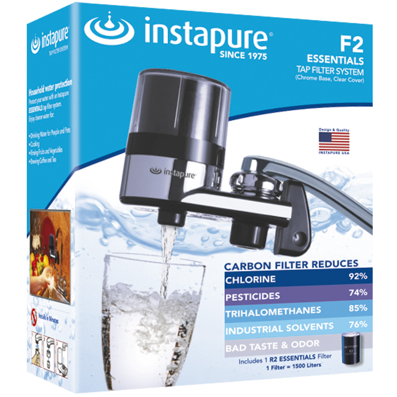 Instapure F2 Filtre à robinet transparent