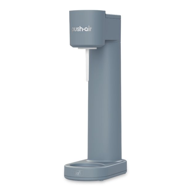 Saturateur d'eau PUSHAIR Dafi en acier + cartouche de CO2 + bouteille de 0,7 L