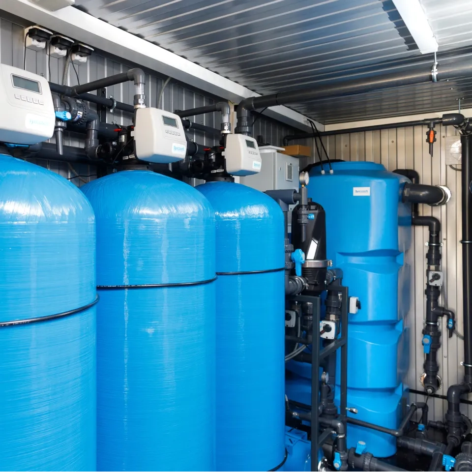 20 pieds. MO4 RO conteneurisé avec préfiltration