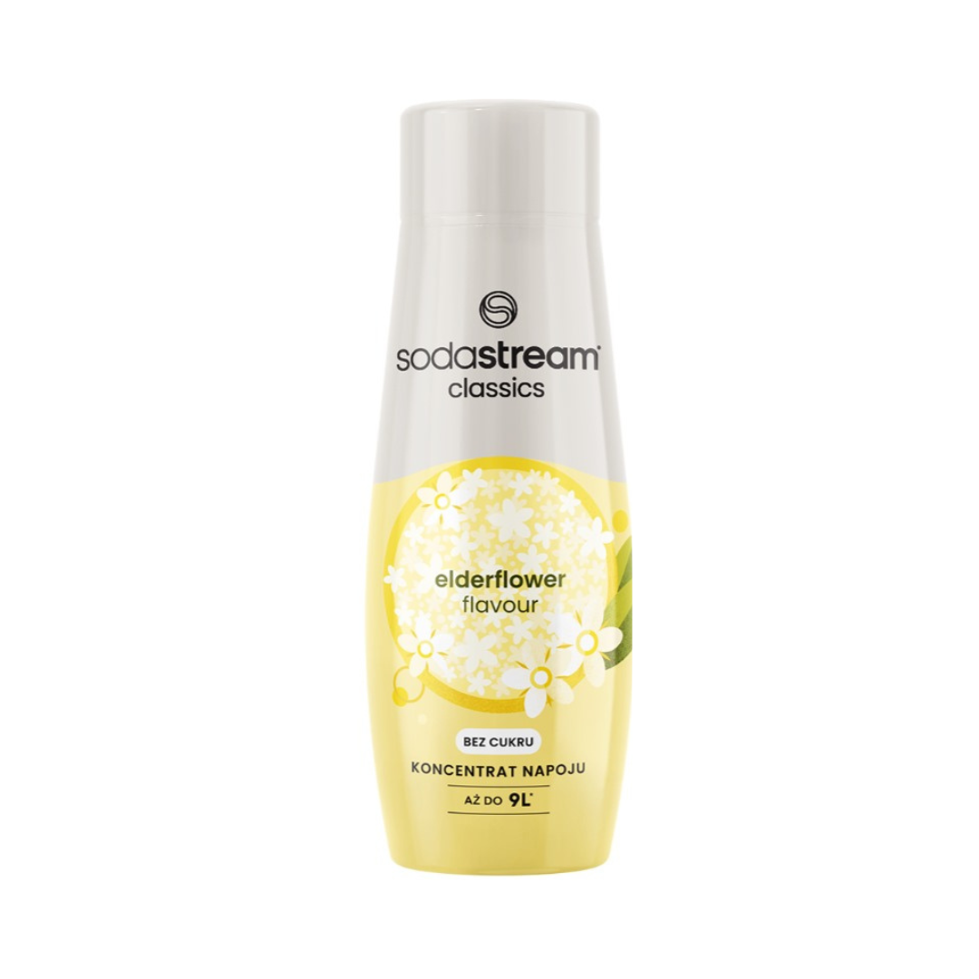 3× SodaStream  FLEUR DE SUREAU ZERO  440 ml