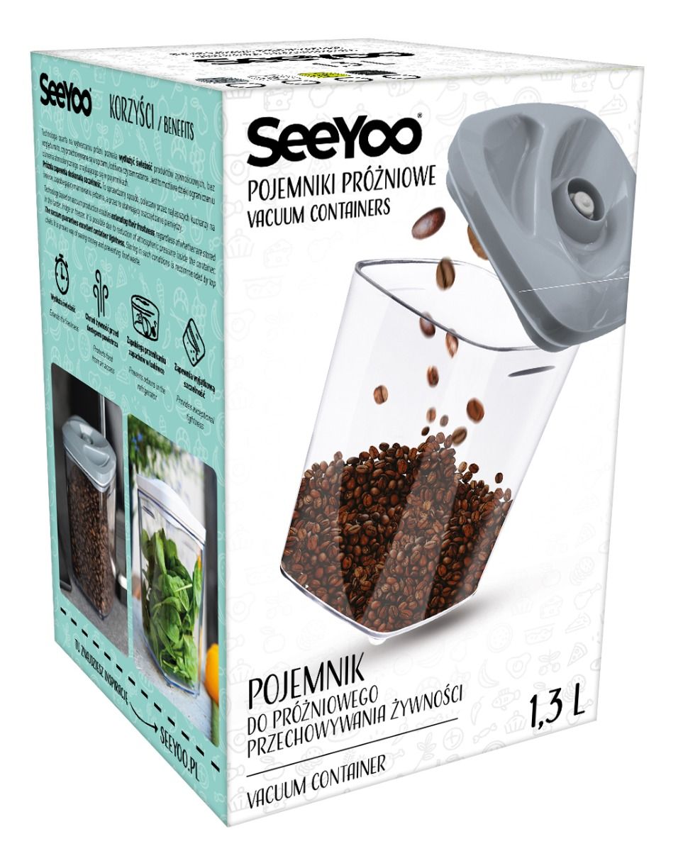 SeeYoo 1.3L Vacuum Food Container, Lime