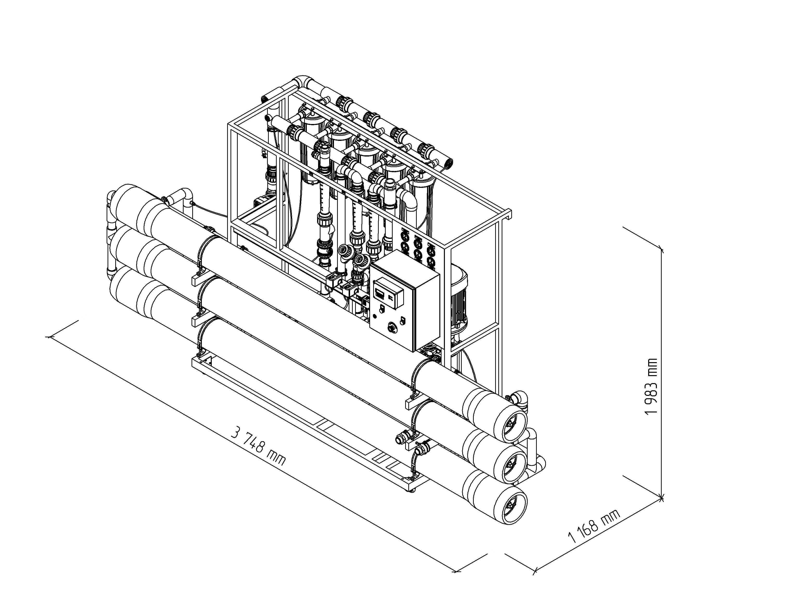 Système d’osmose inverse INOX IoT MO9 8"