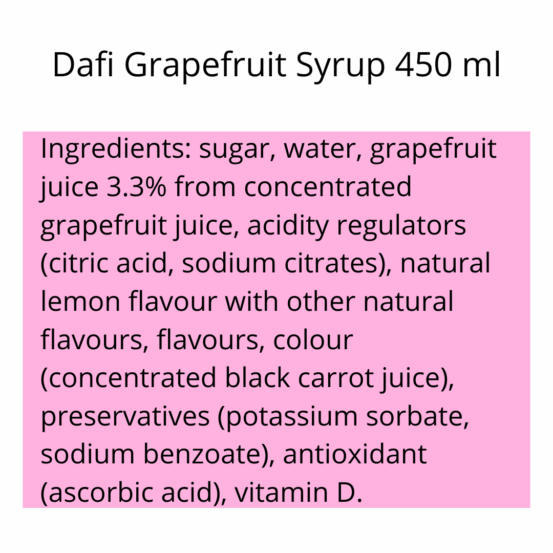Dafi Solid 0,7 Bouteille filtrante FC Barcelone + Sirop de pamplemousse
