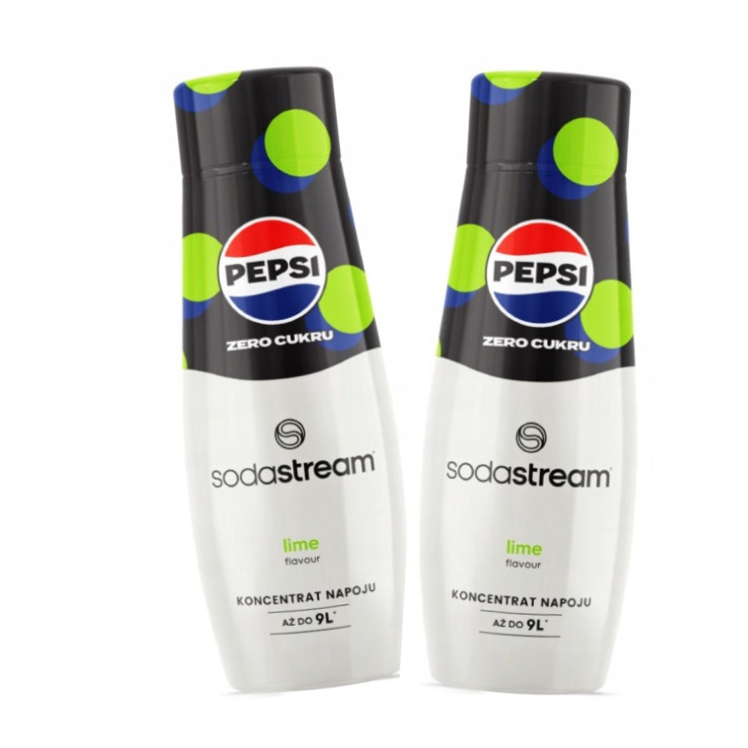 2x Pepsi Max Lime syrups