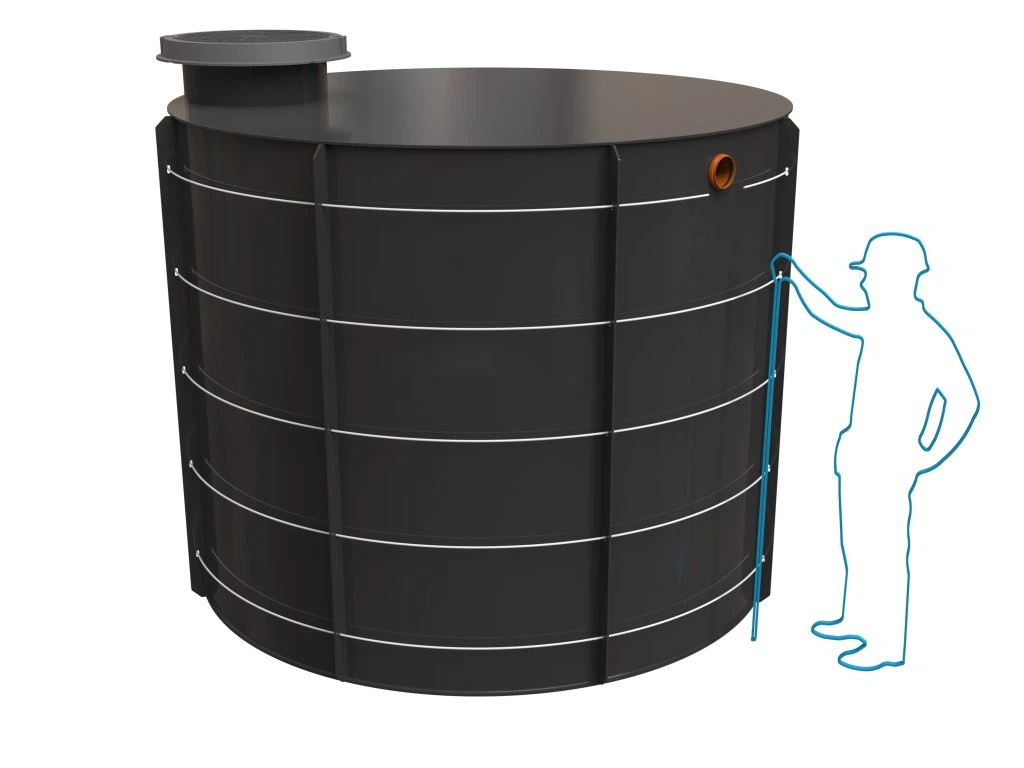 Sewage pit for concreting 9 m³