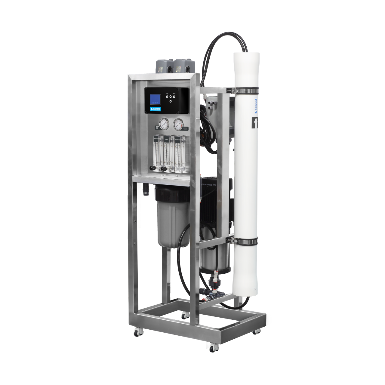 Ecosoft MO6500 INOX Système d’osmose inverse 4" avec Econnect