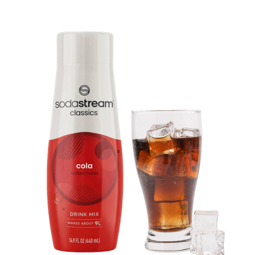Philips Lite Soda Maker, with CO2 Cartridge, Grey + 3 x syrups