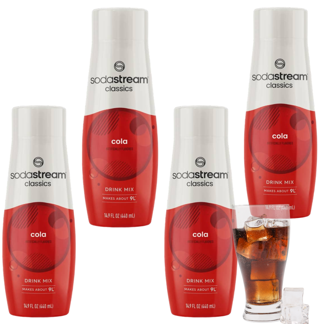 4x SodaStream Cola sirupy