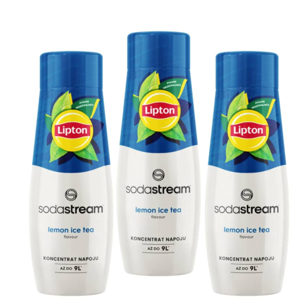 3x SodaStream Lipton Thé Glacé Citron