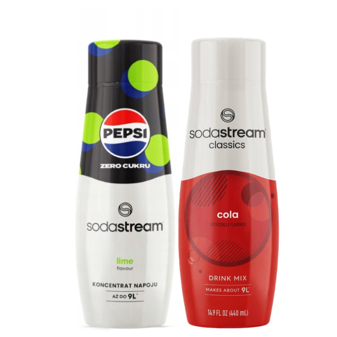 2 x PEPSI MAX LIME + COLA  syrups