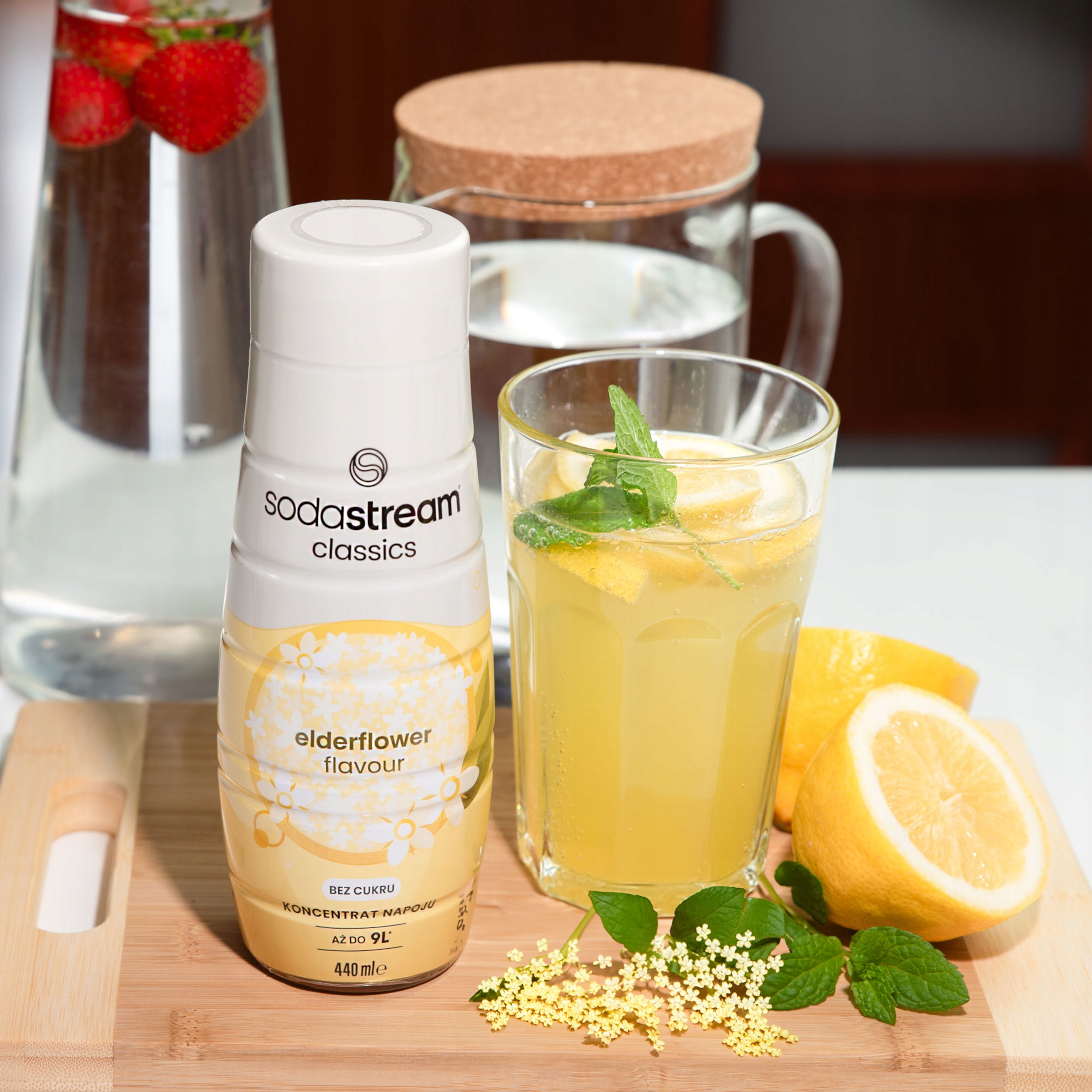 Sirop SodaStream FLEUR DE SUREAU ZERO 440 ml