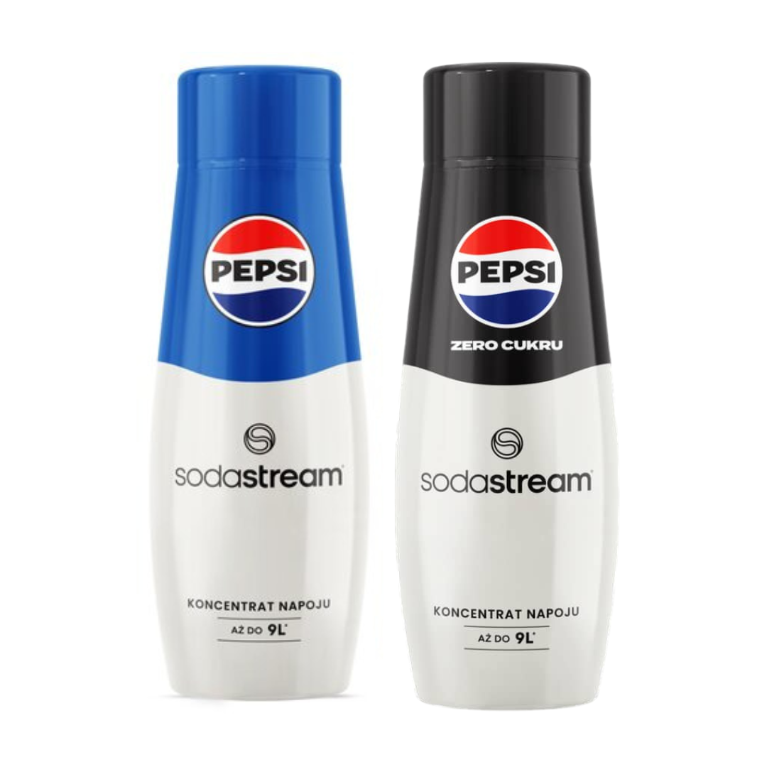 2 x PEPSI + PEPSI MAX sirops