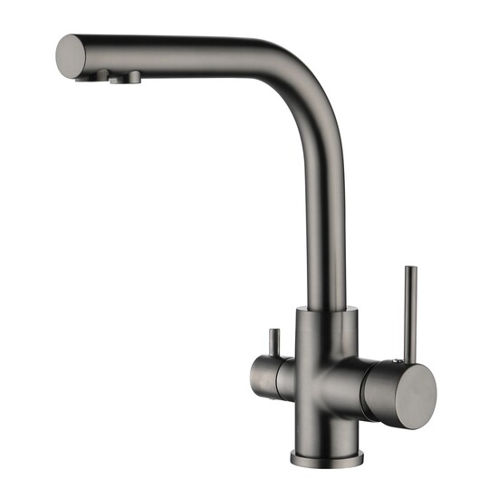 Robinet de cuisine AKVADUO 2663L-(Graphite brillant)