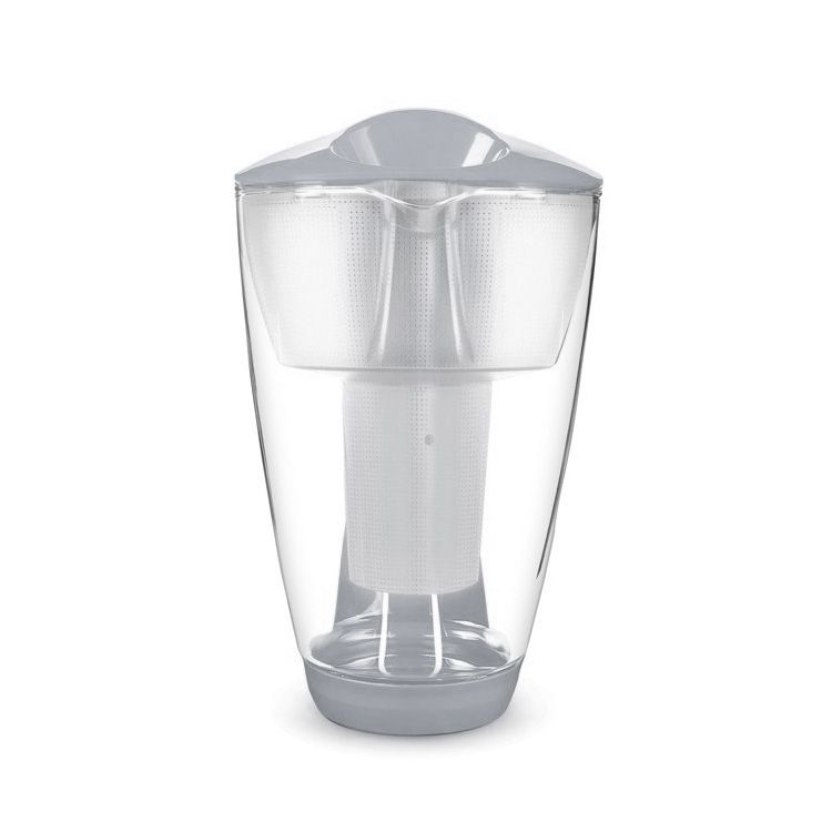 Carafe filtrante en verre Dafi Crystal (gris)