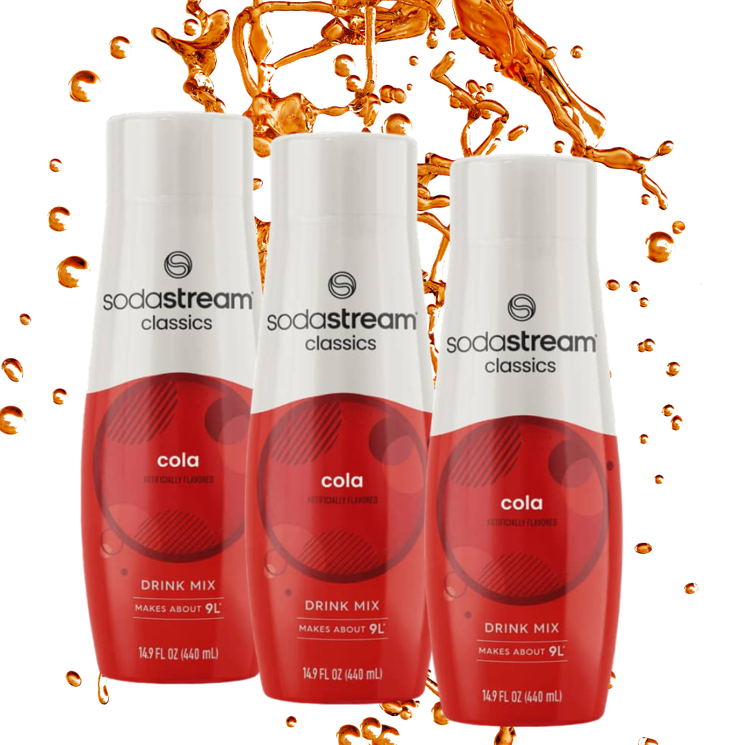 3x SODASTREAM  COLA sirupy