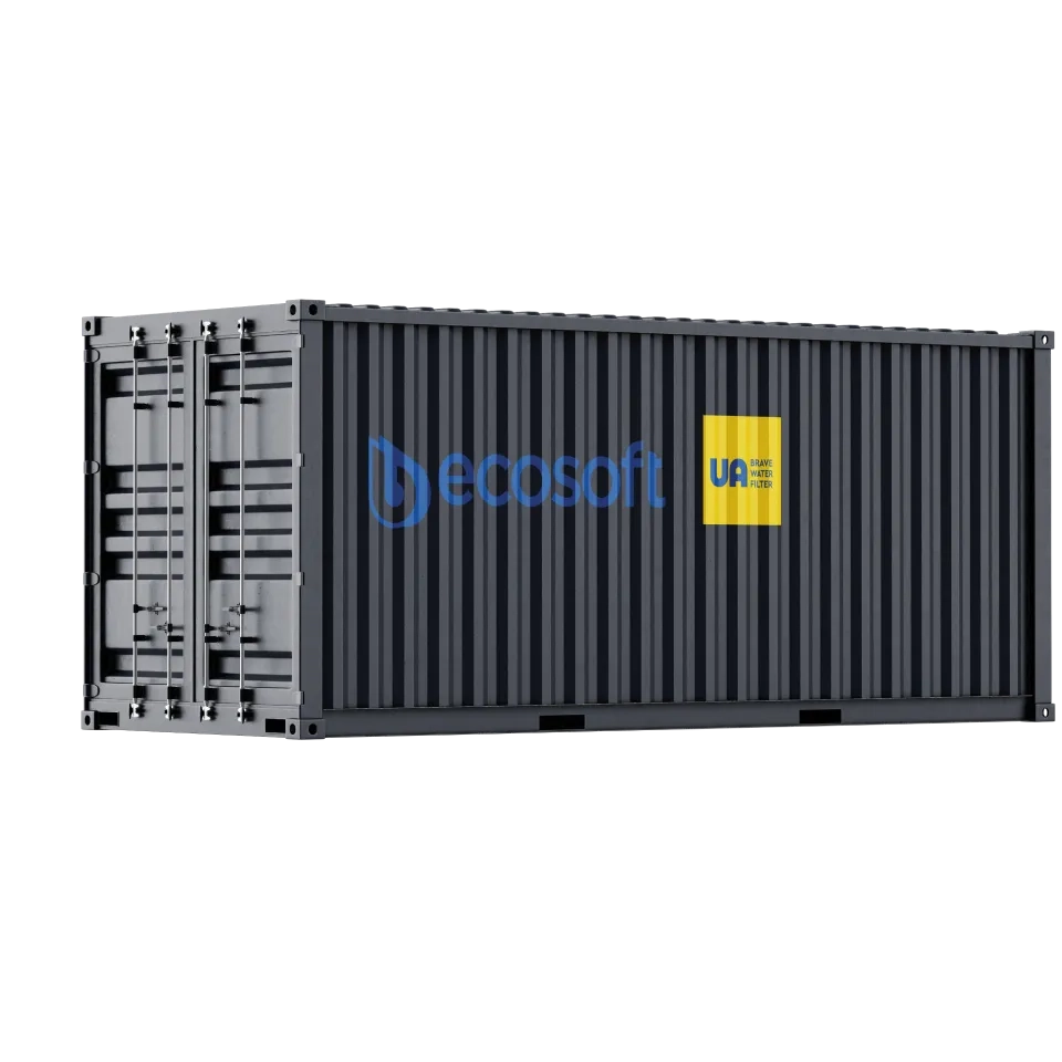 20 pieds. MO4 RO conteneurisé avec préfiltration