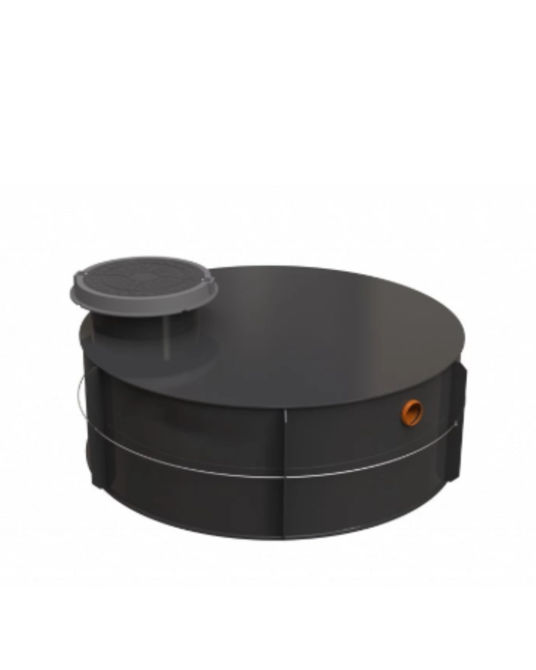 Fosse d'égout à bétonner 2 m³