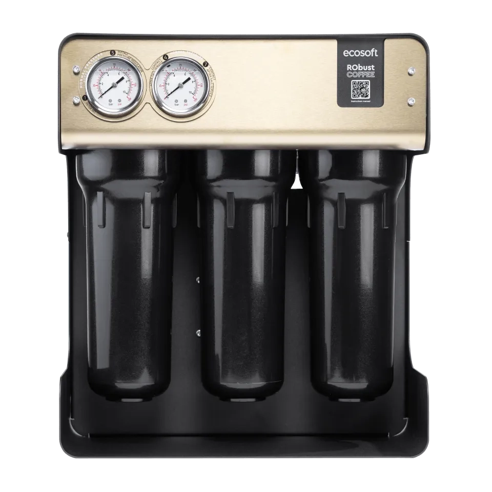 Système d'osmose inverse à flux direct Ecosoft RObust COFFEE