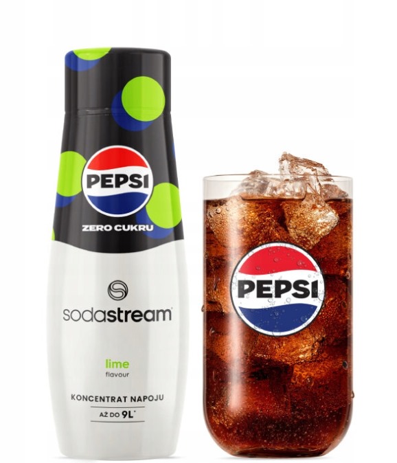 SodaStream TERRA Rouge Soda Maker + 3 x Concentrés